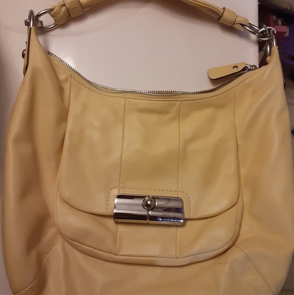 Vintage coach shoulder bag